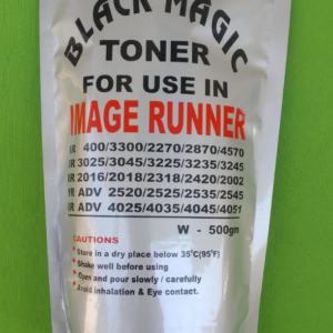 Black Magic Toner 500 Grams for Canon ir 3300