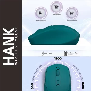 iVoomi Hank Wireless Optical Mouse